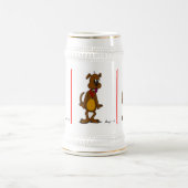 Doggy Toon Stein Bierglas (Mittel)