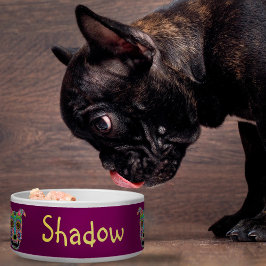 Doggy-Zucker-Schädelschale - individuell anpassbar Napf