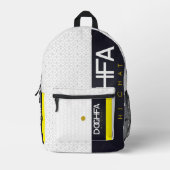 DOGHFA BEDRUCKTER RUCKSACK (Vorderseite)