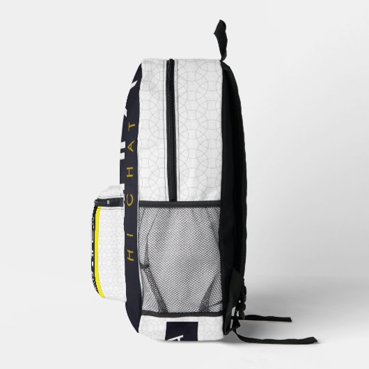 DOGHFA BEDRUCKTER RUCKSACK (Rechts)