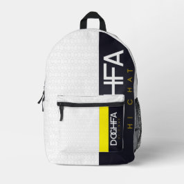 DOGHFA BEDRUCKTER RUCKSACK