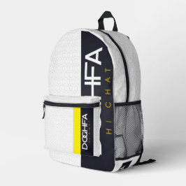 DOGHFA BEDRUCKTER RUCKSACK