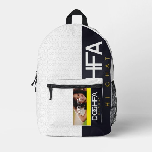 DOGHFA BEDRUCKTER RUCKSACK (Vorderseite)