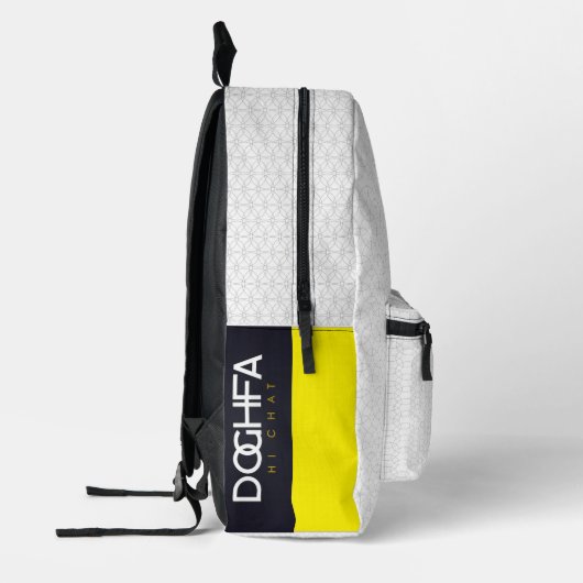 DOGHFA BEDRUCKTER RUCKSACK (Links)