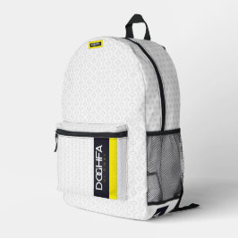 DOGHFA BEDRUCKTER RUCKSACK
