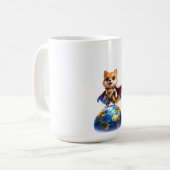 DOGI Held – Rette Die Welt Kaffeetasse (Vorderseite Links)