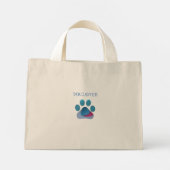 DogLover-Tasche Mini Stoffbeutel (Rückseite)