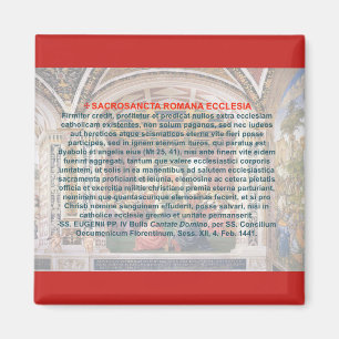 Dogma de Fide "Extra ecclesiam Nulla Salus" Magnet