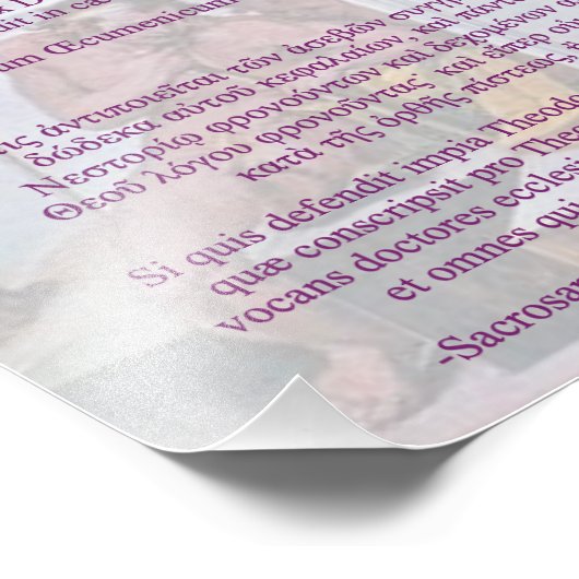 Dogma de Fide Orthodoxa Fotodruck (Ecke)