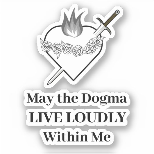 Dogma Sticker (Vorderseite)