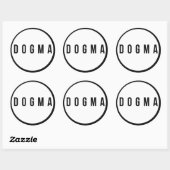 Dogma Stickers (Blatt)