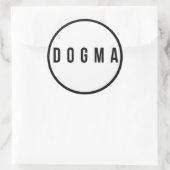 Dogma Stickers (Tasche)