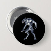 Dogman Cryptid Beast Button (Vorne & Hinten)