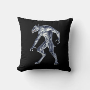 Dogman Cryptid Beast Kissen