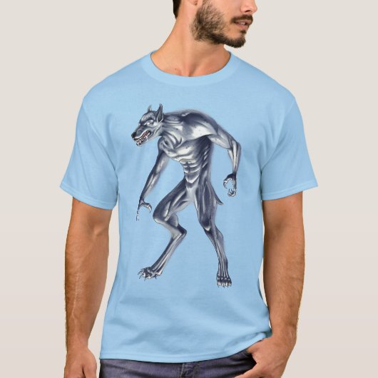 Dogman Cryptid Beast T-Shirt (Vorderseite)