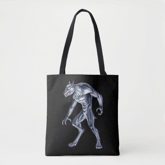 Dogman Cryptid Beast Tasche (Vorderseite)