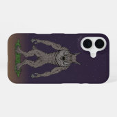 Dogman Cryptid oder Werewolf iPhone 16 Hülle (Rückseite (Horizontal))