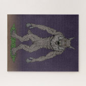 Dogman Cryptid oder Werewolf Puzzle (Horizontal)