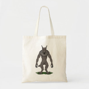 Dogman Cryptid oder Werewolf Tragetasche