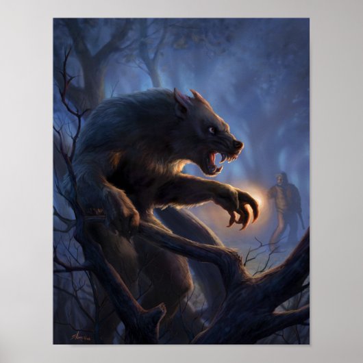 Dogman von Michigan Poster (Vorne)