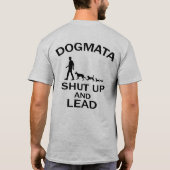 Dogmata schloss oben und führt (Licht) T-Shirt (Rückseite)