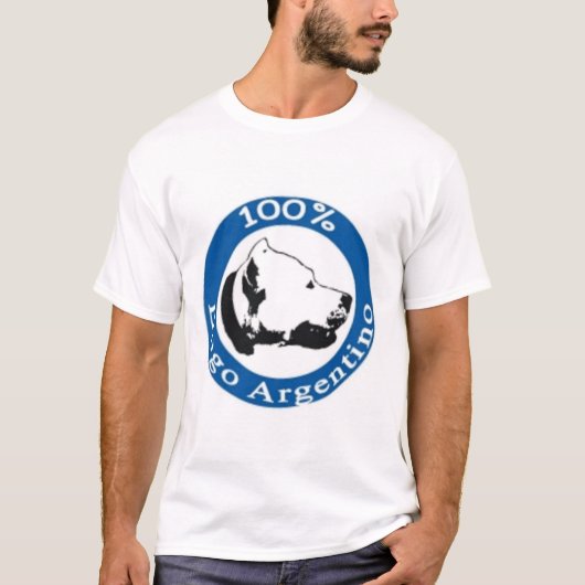Dogo 100% Argentino T-Shirt (Vorderseite)