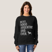 Dogo Argentino  2 Sweatshirt (Vorne ganz)