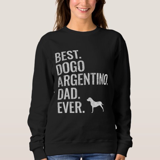 Dogo Argentino  2 Sweatshirt (Vorderseite)
