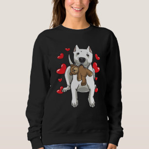 Dogo Argentino Dog Owner Geschenk Idee Sweatshirt