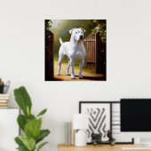 Dogo Argentino Dog Poster (Heimbüro)