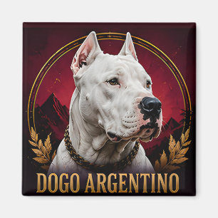 Dogo Argentino Elite Courage Kollektion Magnet