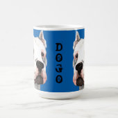 Dogo Argentino Farbblock Kaffeetasse (Mittel)