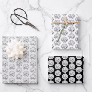 Dogo Argentino Gemälde - Originale Hundekunst Geschenkpapier Set