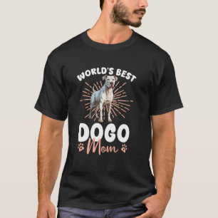 Dogo Argentino Hund Weltbeste Dogo-Mutter T-Shirt