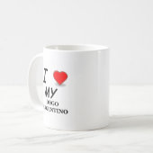 dogo argentino kaffeetasse (Vorderseite Links)