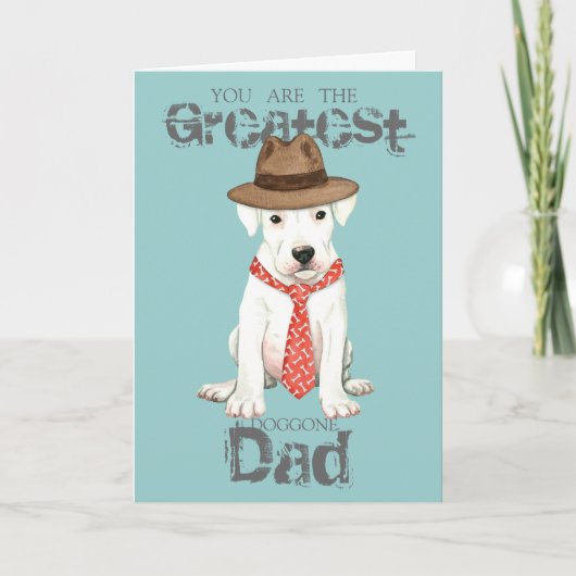 Dogo Argentino Karte (Vorderseite)