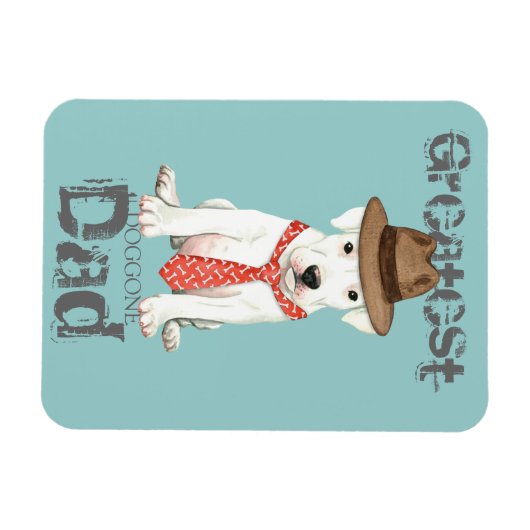 Dogo Argentino Magnet (Horizontal)