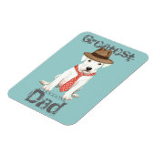 Dogo Argentino Magnet (Linke Seite)