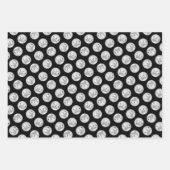 Dogo Argentino Malerei Mastiff Original Hunde Kuns Geschenkpapier Set (Vorderseite 3)