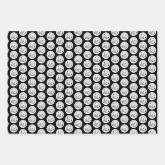 Dogo Argentino Malerei - Original Dog Art Geschenkpapier Set (Vorderseite 3)