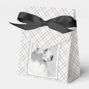 Dogo Argentino Malerei - Original Dog Art Geschenkschachtel