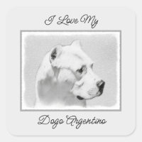 Dogo Argentino Malerei - Original Dog Art
