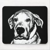 Dogo argentino mousepad (Vorne)