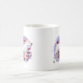 Dogo Argentino Patriot Kaffeetasse (Mittel)