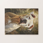 Dogo Argentino Puzzle (Horizontal)