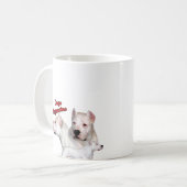 Dogo Argentino Trio 2 Kaffeetasse (Vorderseite Links)