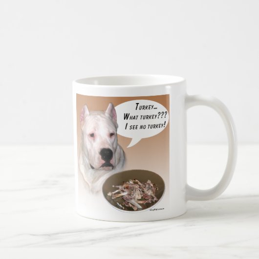 Dogo Argentino Türkei Kaffeetasse (Rechts)