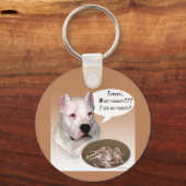 Dogo Argentino Türkei Schlüsselanhänger (Rückseite)