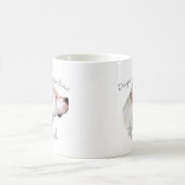 Dogo Argentino Vater 2 Kaffeetasse (Mittel)