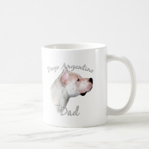 Dogo Argentino Vater 2 Kaffeetasse